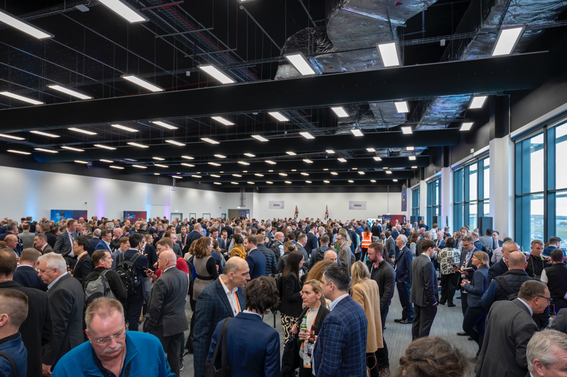 Networking reception at Security & Policing